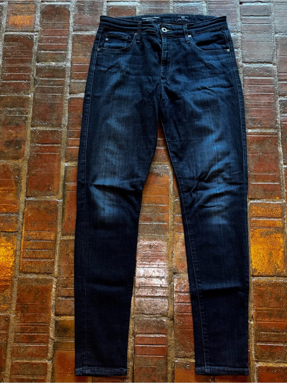 AG Adriano Goldschmied Women's Skinny Jeans - Dark Indigo